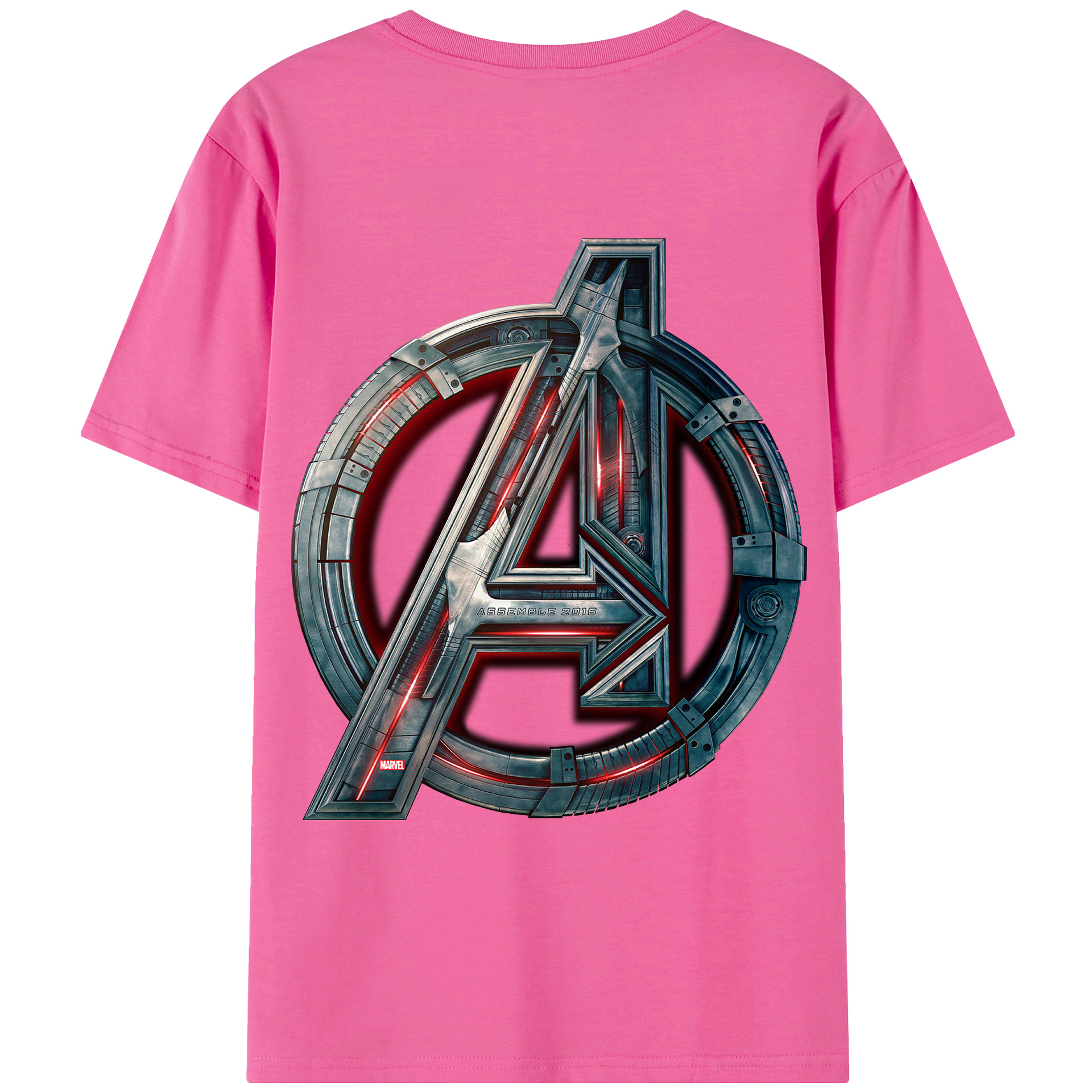 （画像用） アベンジャーズ The Avengers レディース半袖Tシャツ(バックプリント)